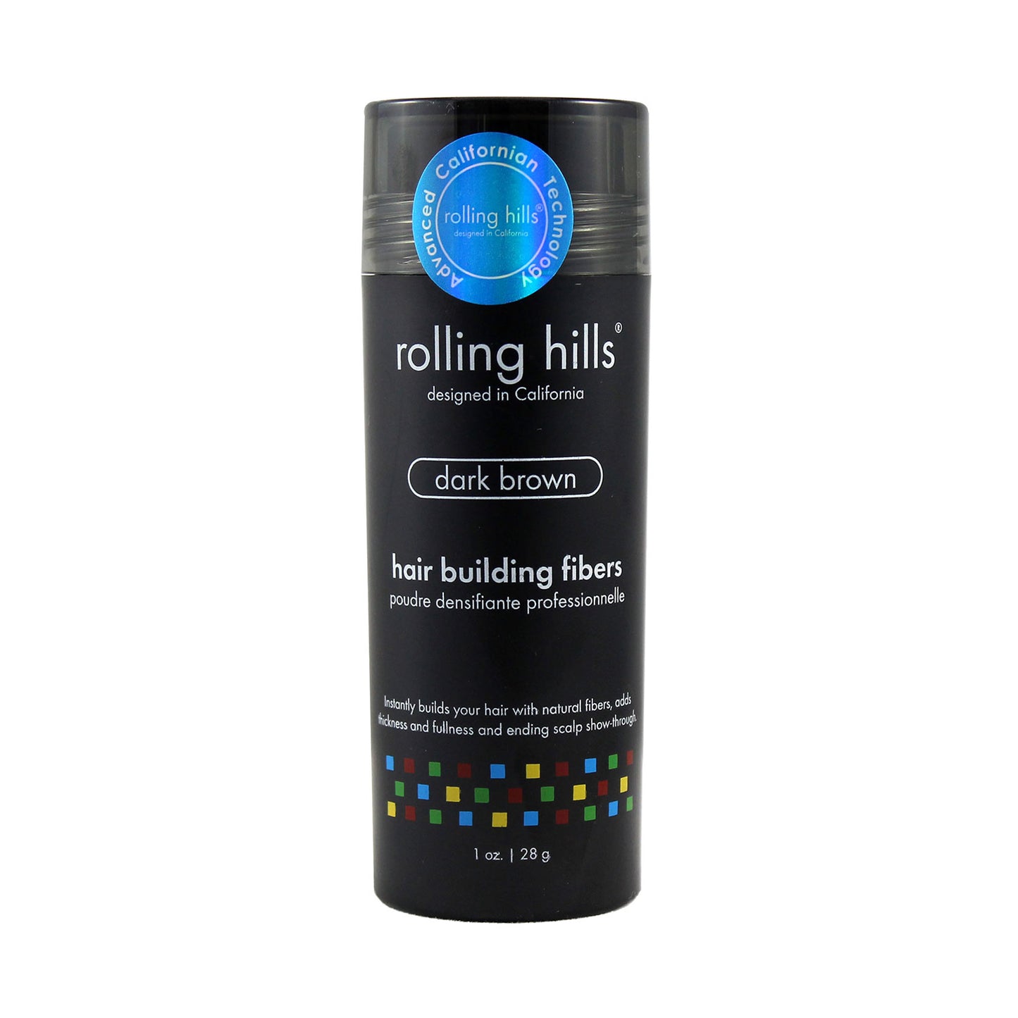 ROLLING HILLS HAIR BUILDING FIBER - DARK BROWN - 28 GR