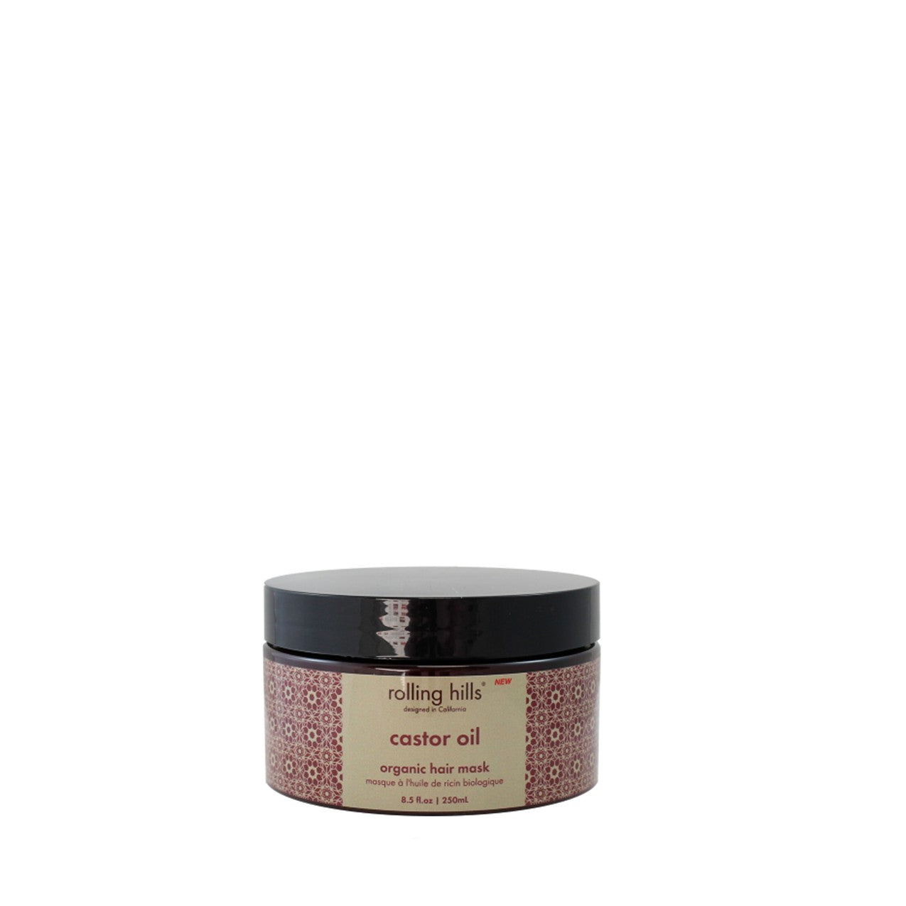 ROLLING HILLS CASTOR OIL ORGANIC HAIR MASK 250 ML