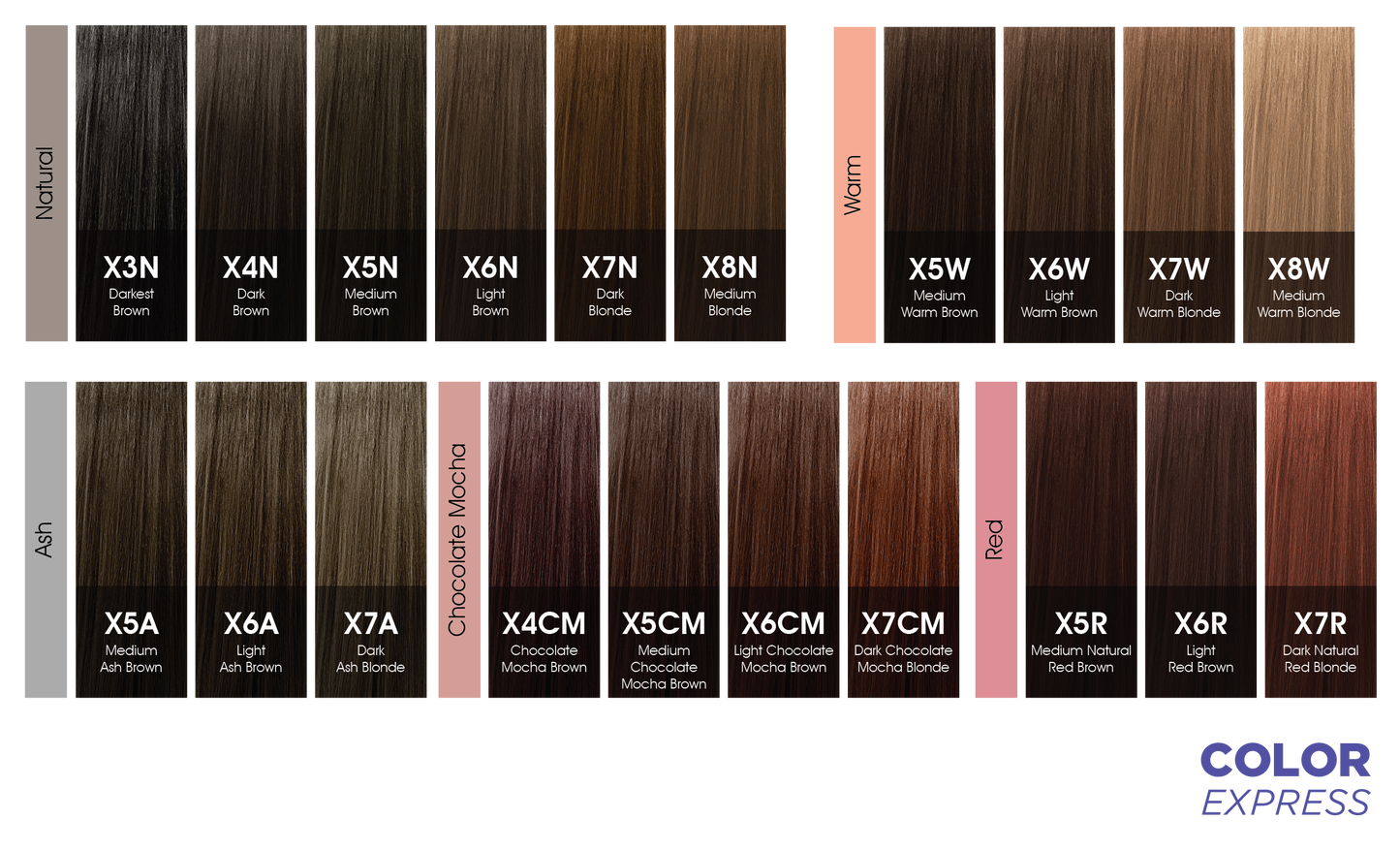 CHI COLOR EXPRESS - SWATCH BOOK