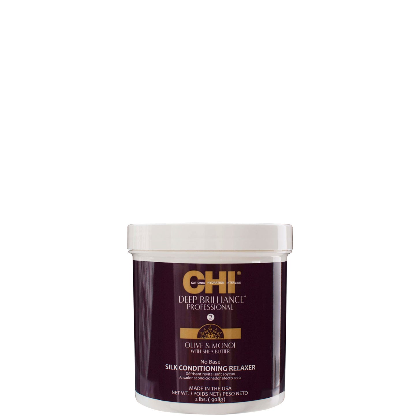 CHI DEEP BRILLIANCE NO BASE SILK CONDITIONING RELAXER - 907 GR