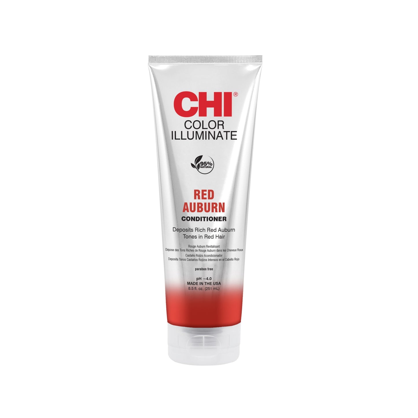 CHI IONIC COLOR ILLUMINATE RED AUBURN CONDITIONER 251 ML