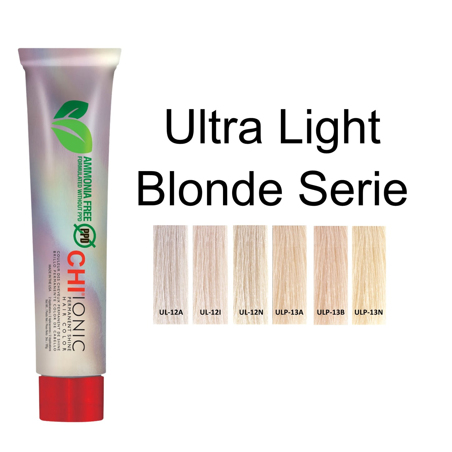 CHI IONIC COLOR - ULTRA LIGHT BLONDE SERIE