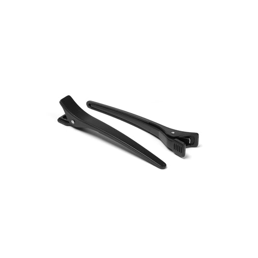 HAIR CLIPS PLASTIC BLACK