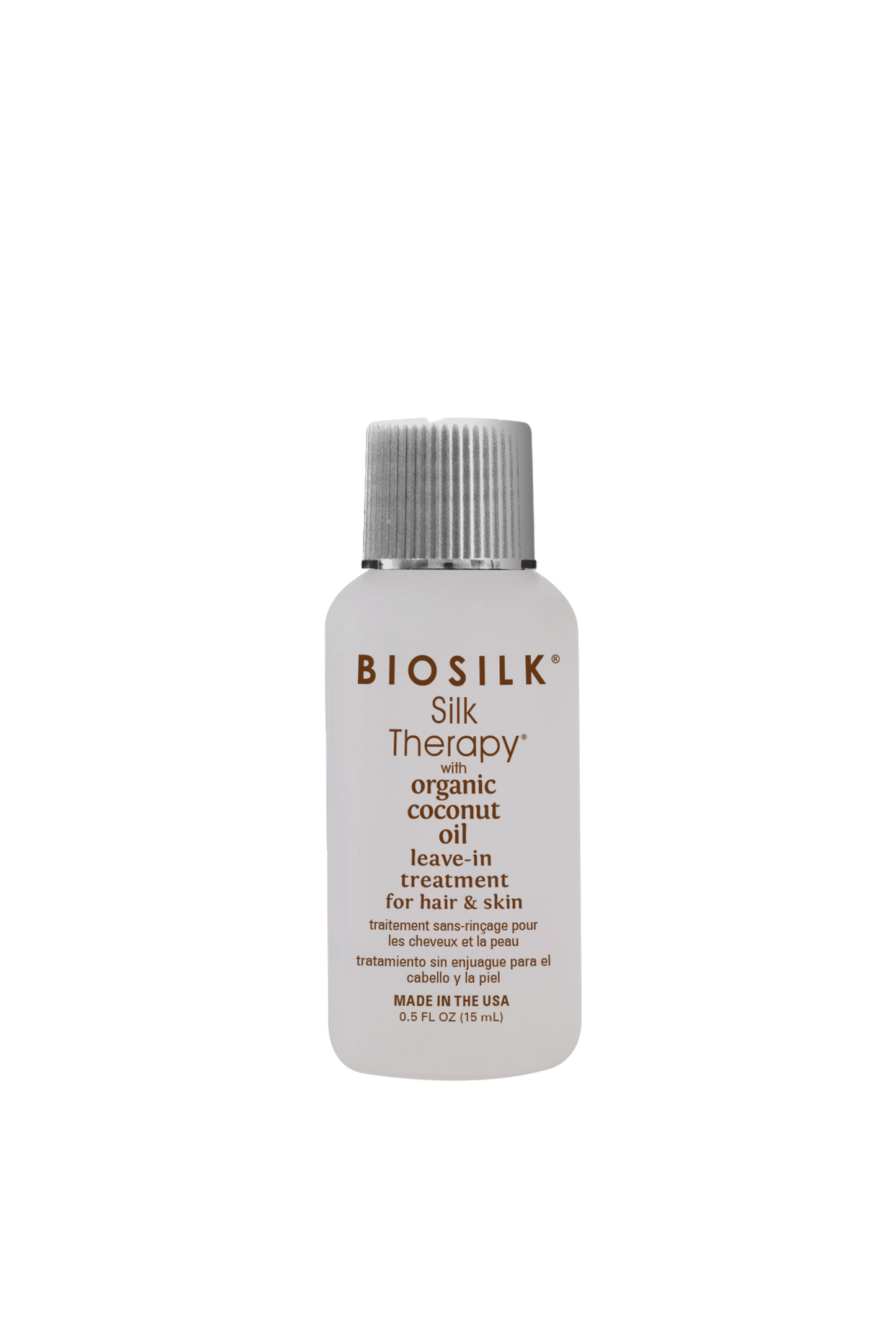 BIOSILK SILK THERAPY COCONUT OIL LEAVE IN TREATMENT