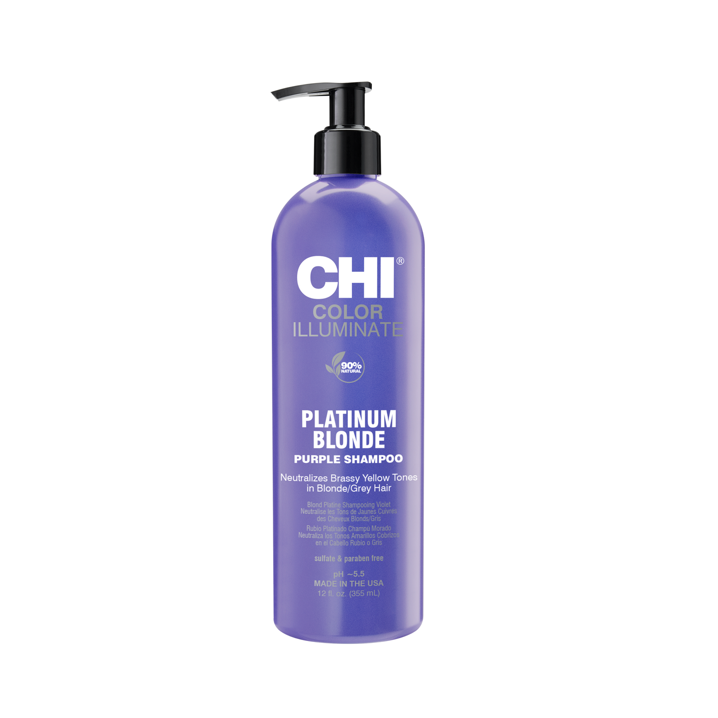 CHI IONIC COLOR ILLUM. SHAMPOO - PLATINIUM BLONDE