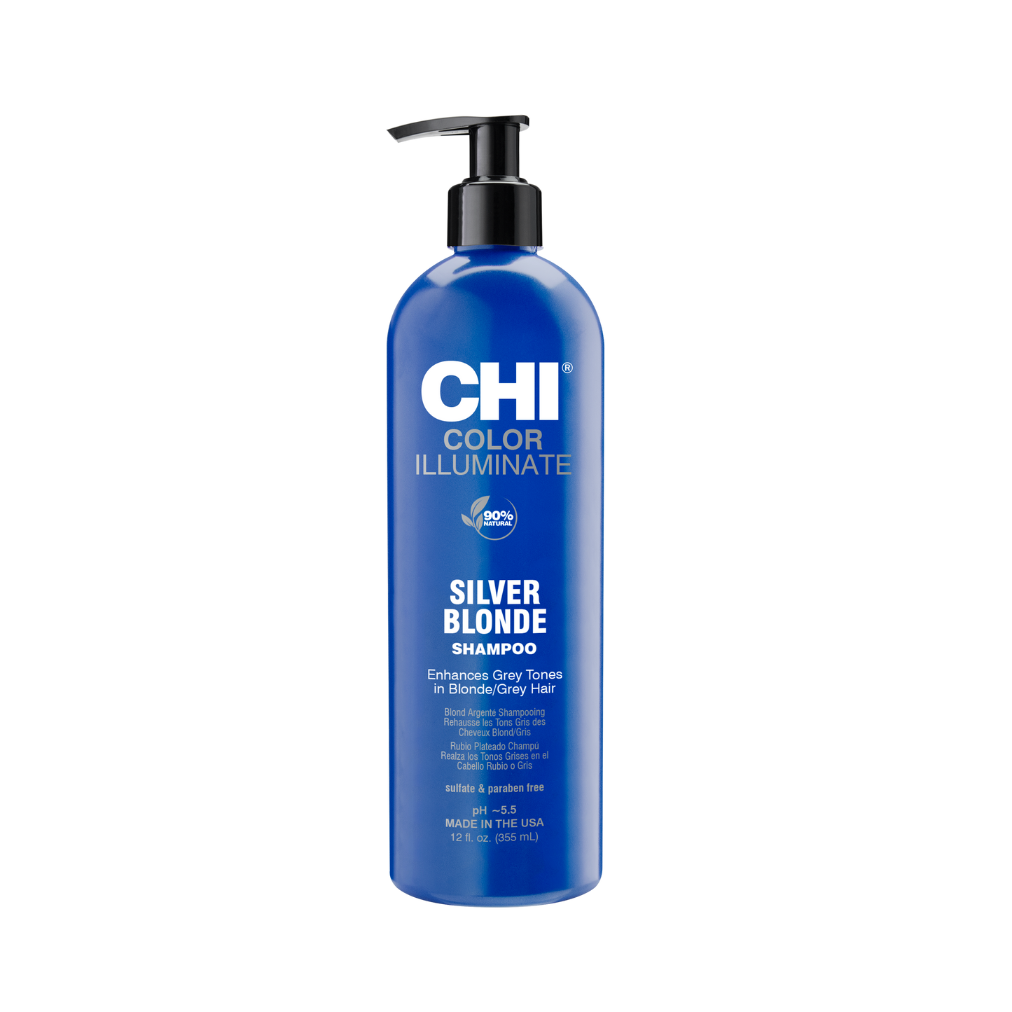 CHI IONIC COLOR ILLUMINATE SHAMPOO - SILVER BLONDE