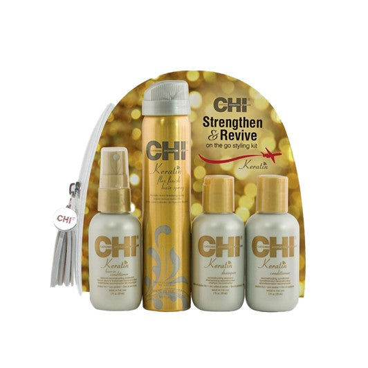 CHI KERATIN STRENGHTEN AND REVIVE TRAVEL KIT