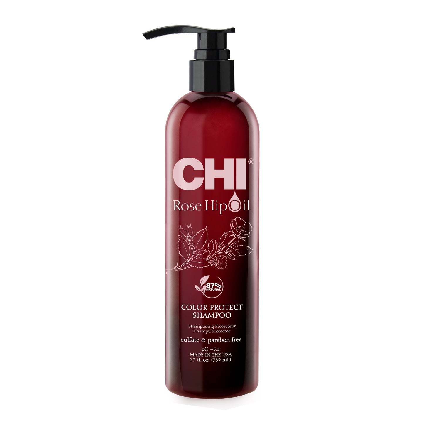 CHI ROSEHIP OIL PROTECTING SHAMPOO