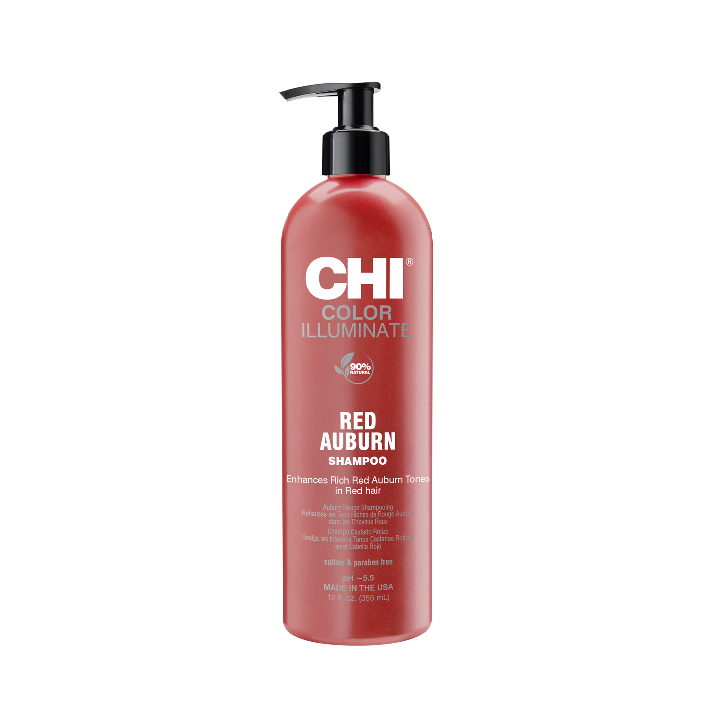 CHI IONIC COLOR ILLUMINATE SHAMPOO - RED AUBURN