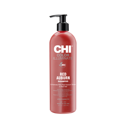CHI IONIC COLOR ILLUMINATE SHAMPOO - RED AUBURN