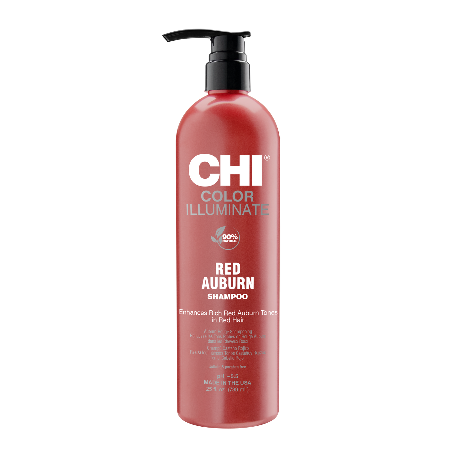 CHI IONIC COLOR ILLUMINATE SHAMPOO - RED AUBURN