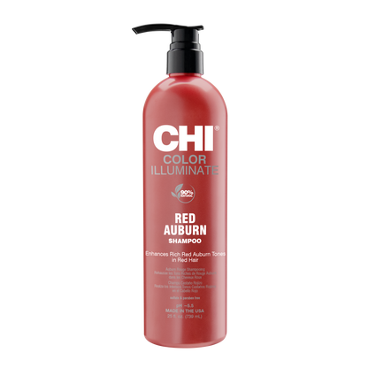 CHI IONIC COLOR ILLUMINATE SHAMPOO - RED AUBURN
