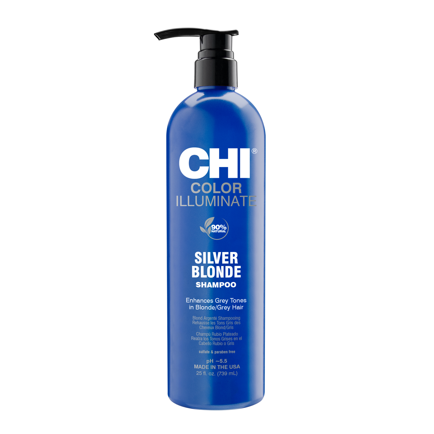 CHI IONIC COLOR ILLUMINATE SHAMPOO - SILVER BLONDE