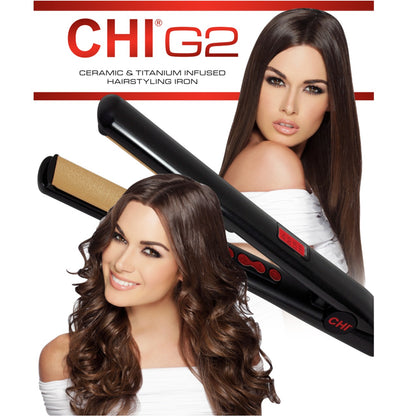 G2 CERAMIC & TITANIUM INFUSED HAIRSTYLING IRON