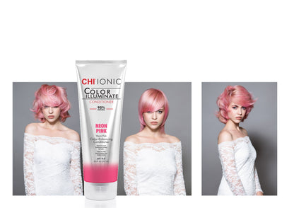CHI IONIC COLOR ILLUMINATE NEON PINK CONDITIONER 251 ML