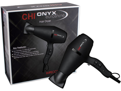 CHI ONYX EUROSHINE 3.0 DIGITAL HAIR DRYER