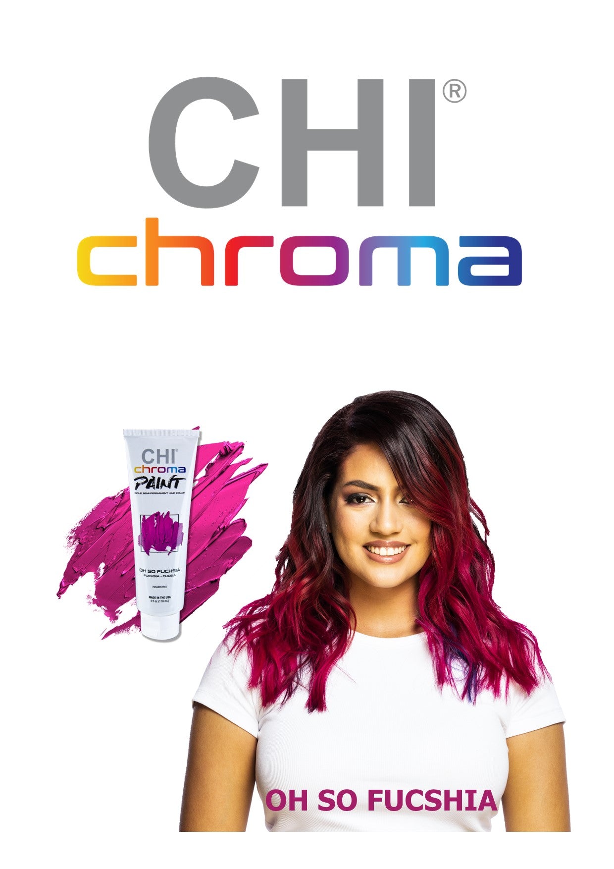 CHI CHROMA PAINT - OH SO FUCHSIA - 114 ML