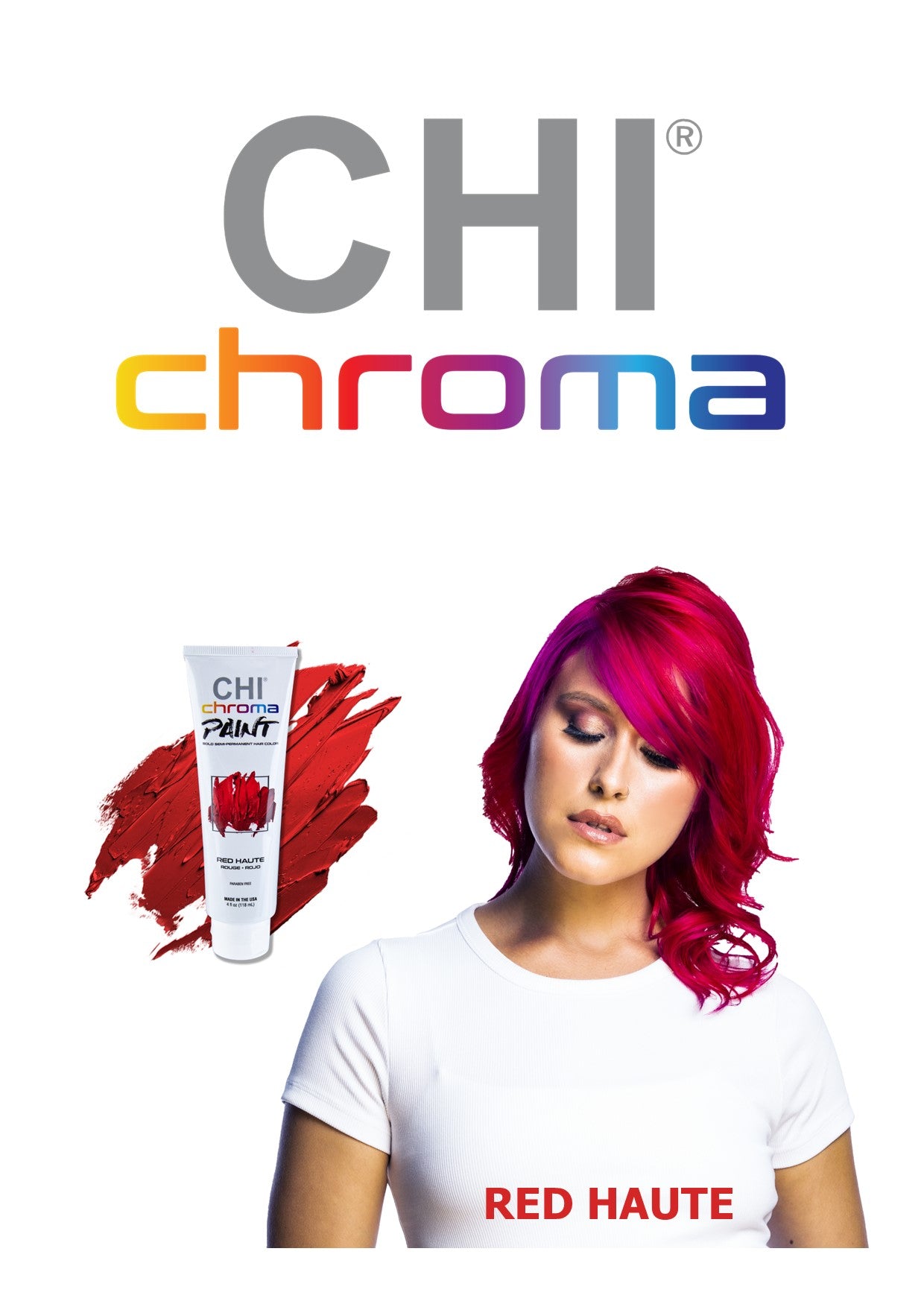 CHI CHROMA PAINT - RED HAUTE - 114 ML