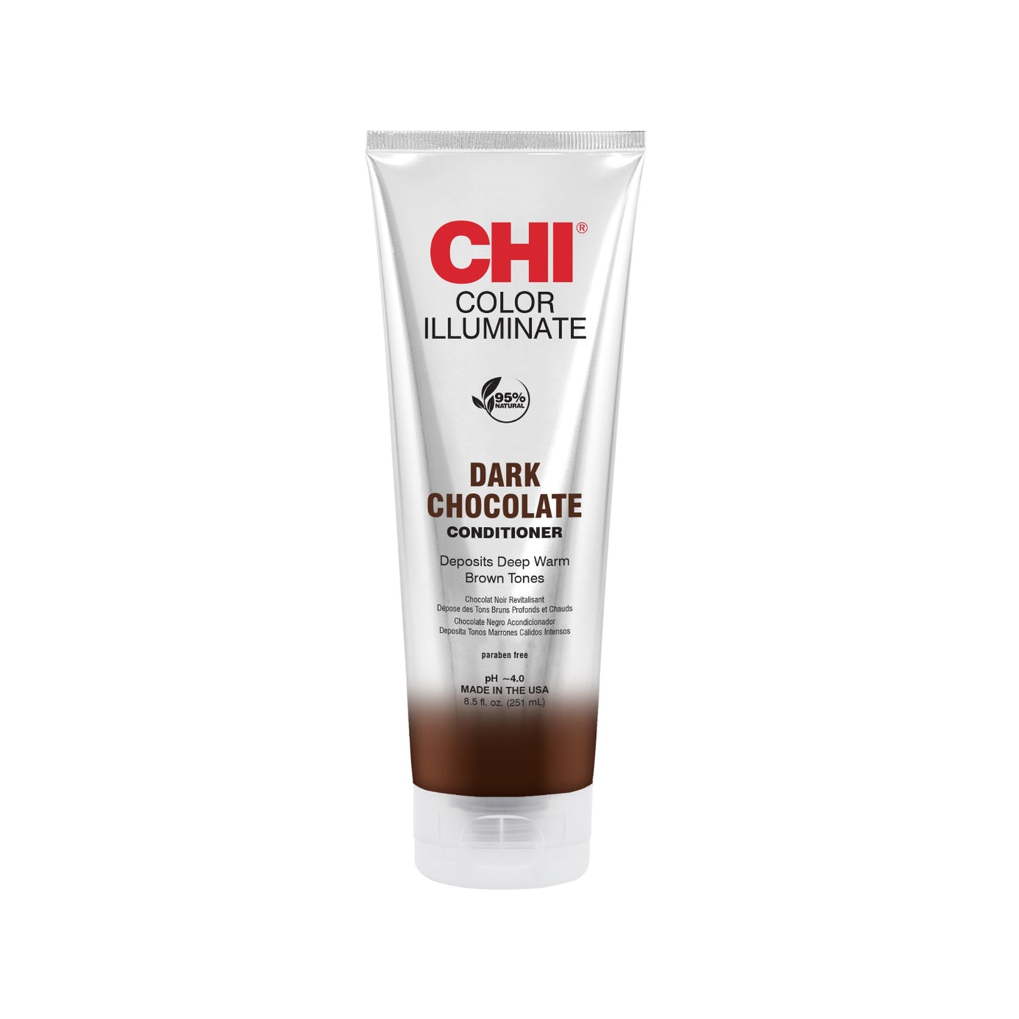 CHI IONIC COLOR ILLUMINATE DARK CHOCOLATE CONDITIONER 251 ML