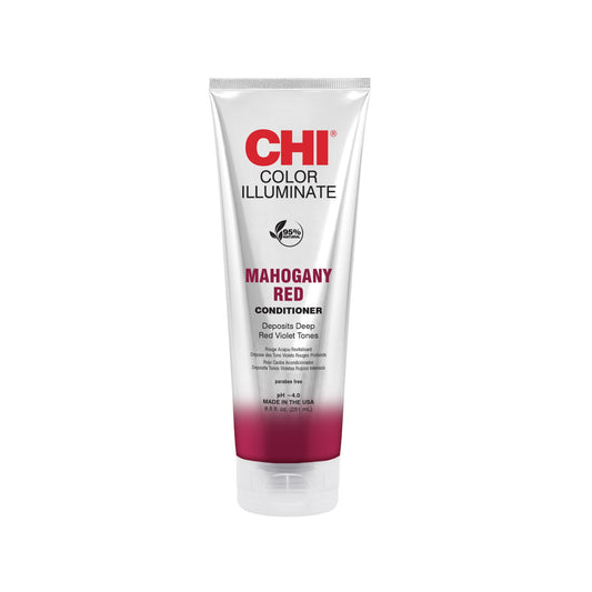 CHI IONIC COLOR ILLUMINATE MAHOGANY RED CONDITIONER 251 ML
