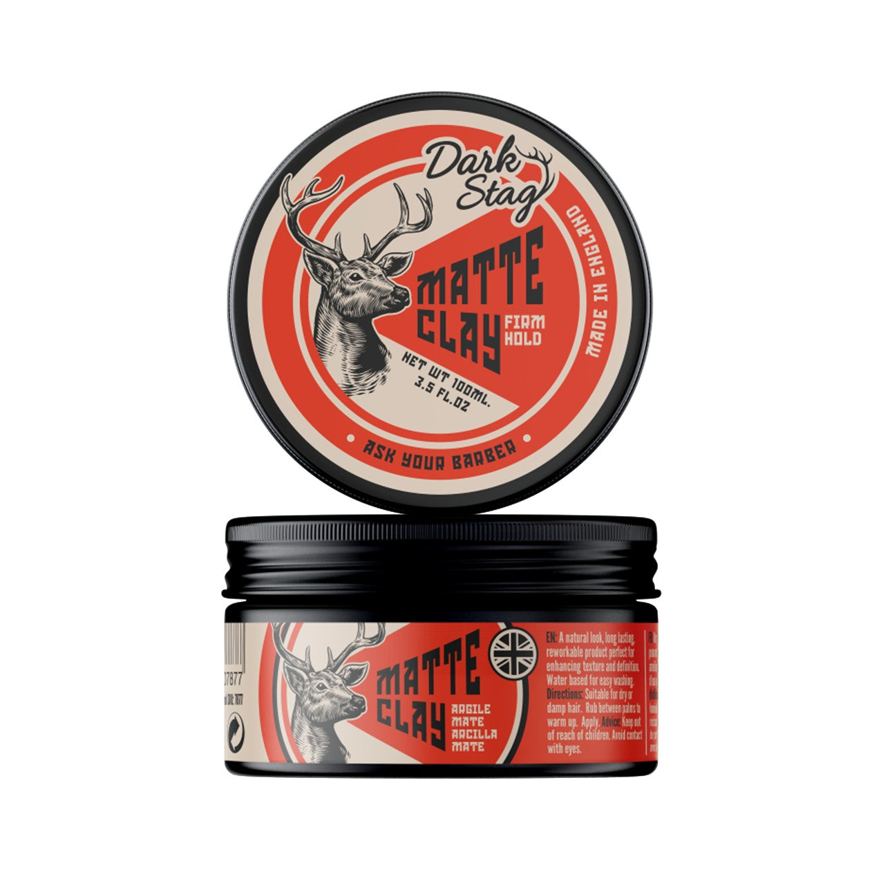 DARK STAG - MATTE CLAY 100 GR