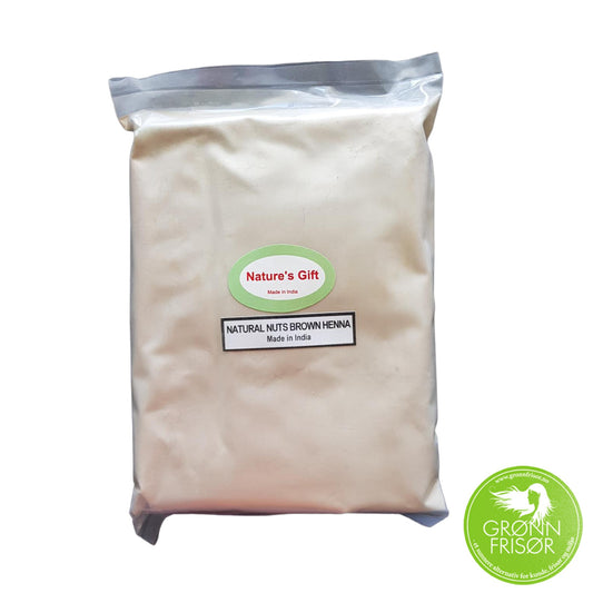 NATURES GIFT HENNA NUTS BROWN - 500 GR