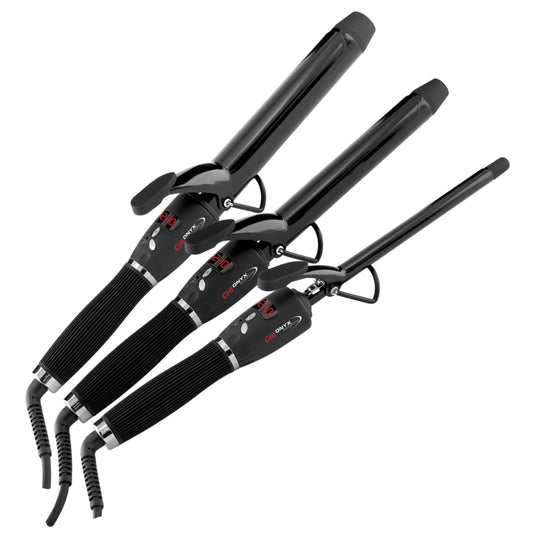CHI ONYX EUROSHINE CERAMIC EXTENDED CURLING IRON