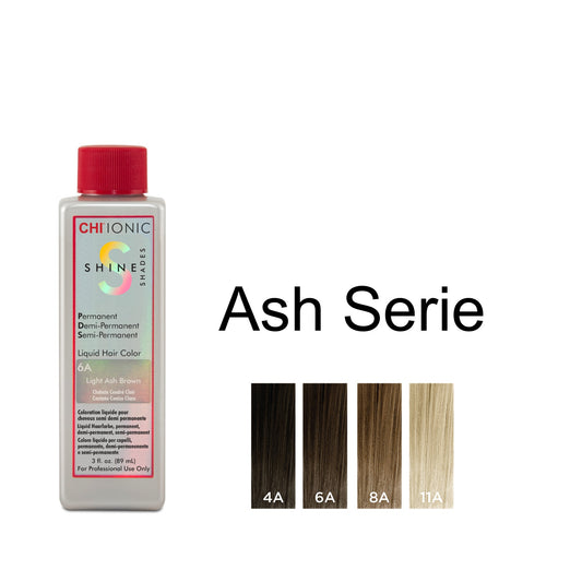 CHI IONIC SHINE SHADES COLORS - ASH