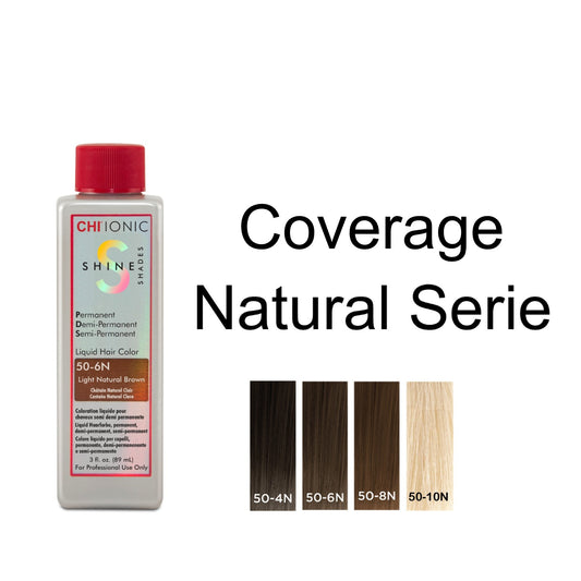 CHI IONIC SHINE SHADES COLORS - GREY COVERAGE NATURAL