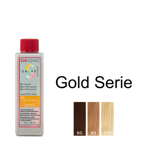 CHI IONIC SHINE SHADES COLORS - GOLD
