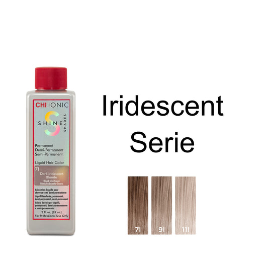 CHI IONIC SHINE SHADES COLORS - IRIDECENT