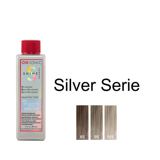 CHI IONIC SHINE SHADES COLORS - SILVER