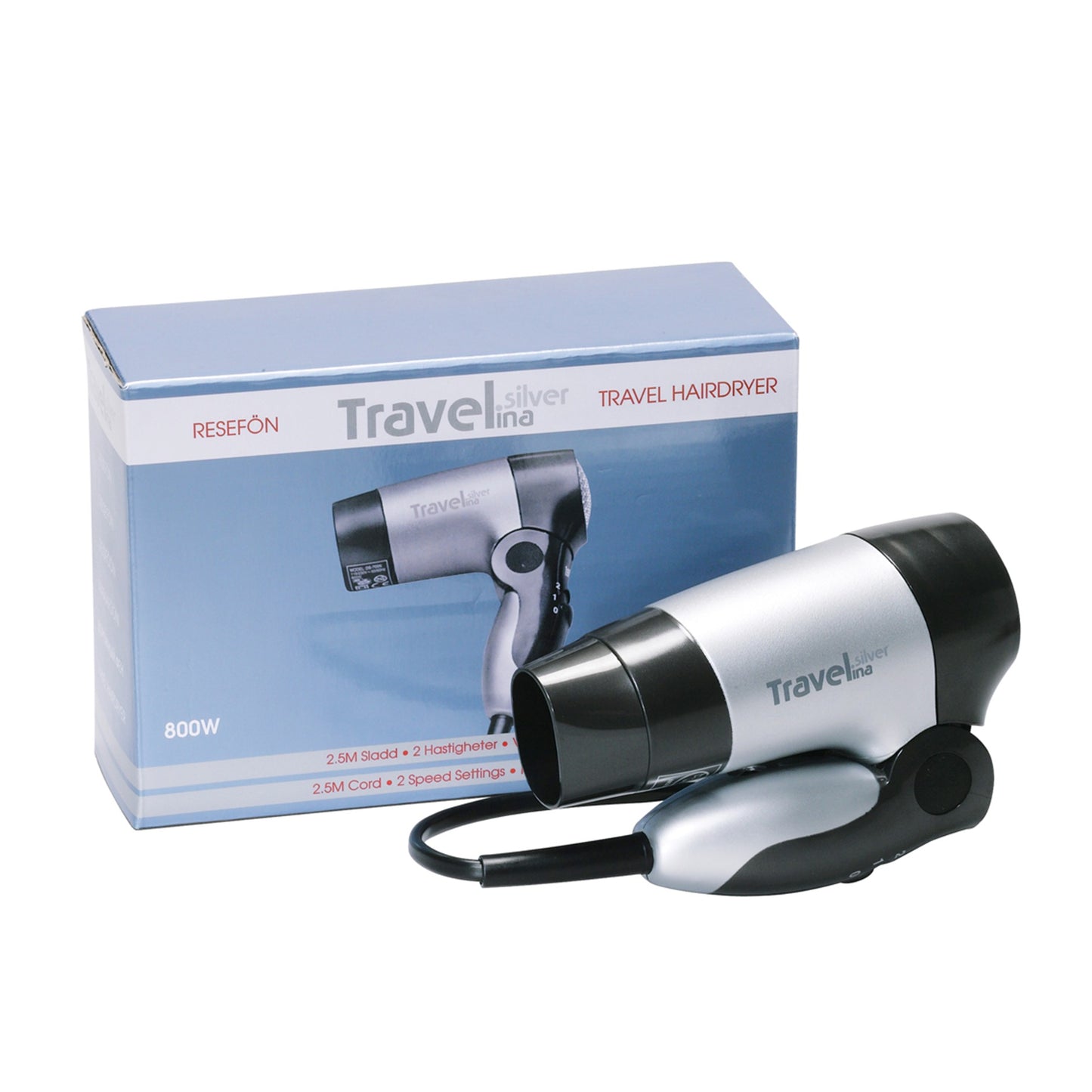 TRAVELINA REISEFØNER 800W