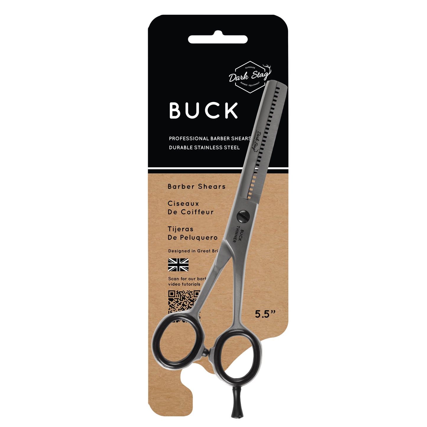 DARK STAG BUCK THINNER 5.5"